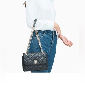 Kate Spade ♠️ Natalia Smooth Quilted Leather Handbag